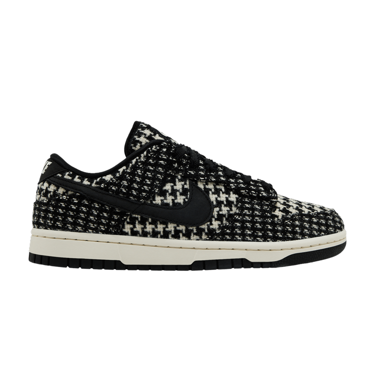 Harris Tweed x Nike Wmns Dunk Low 'Black Phantom'