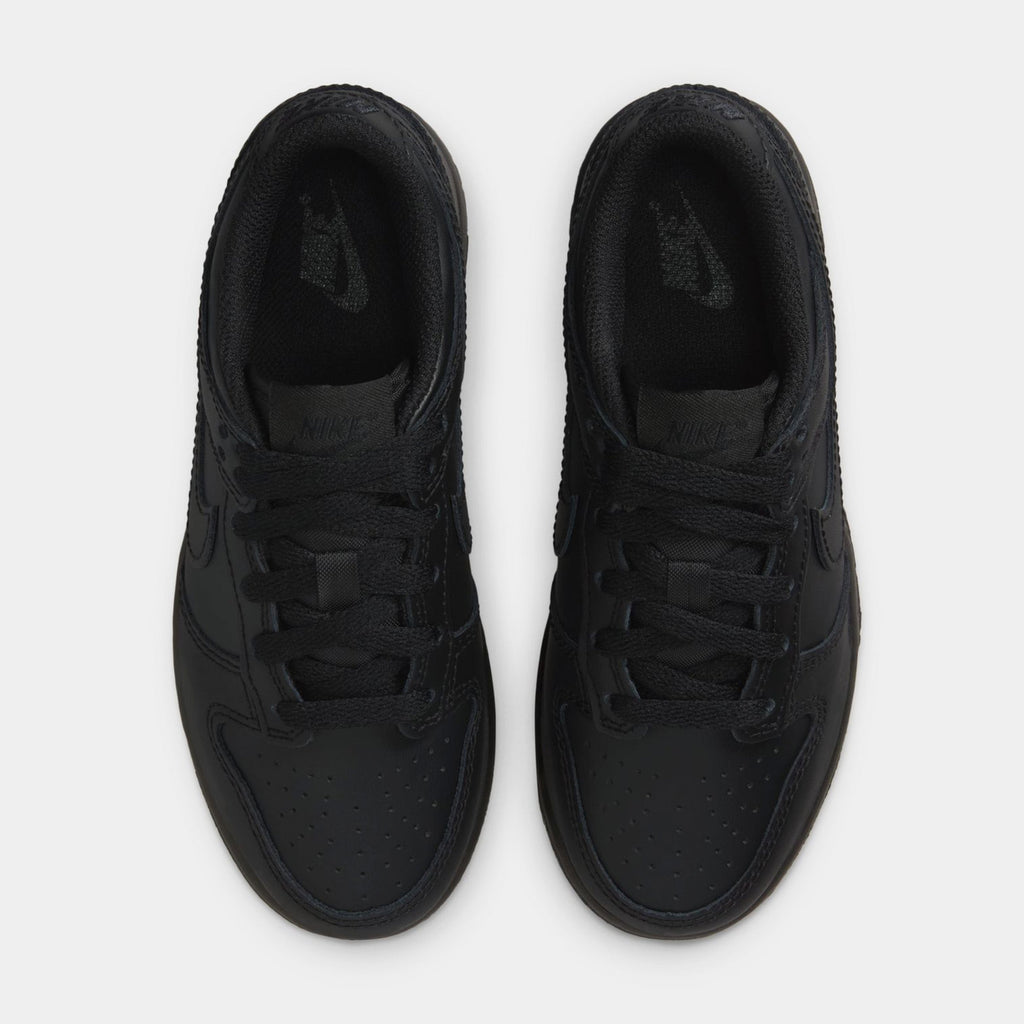 Dunk Low Preschool Lifestyle Shoes (Triple Black)