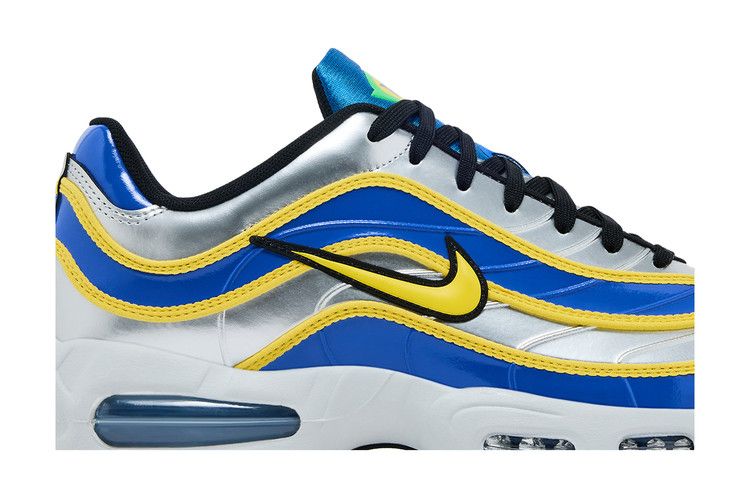 Nike Air Max Joga Bonito R9 'Metallic Silver Varsity Maize' — Metallic Silver/Varsity Maize/Varsity Royal/Black