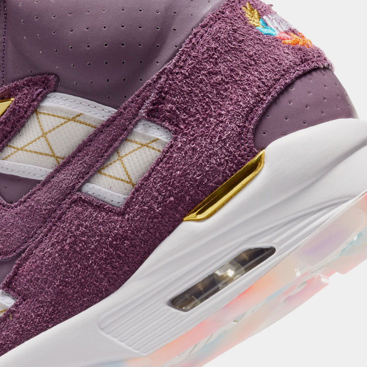 Air Trainer SC Pro Purple Mens Lifestyle Shoes (Pro Purple/White/Sail/Metallic Gold)