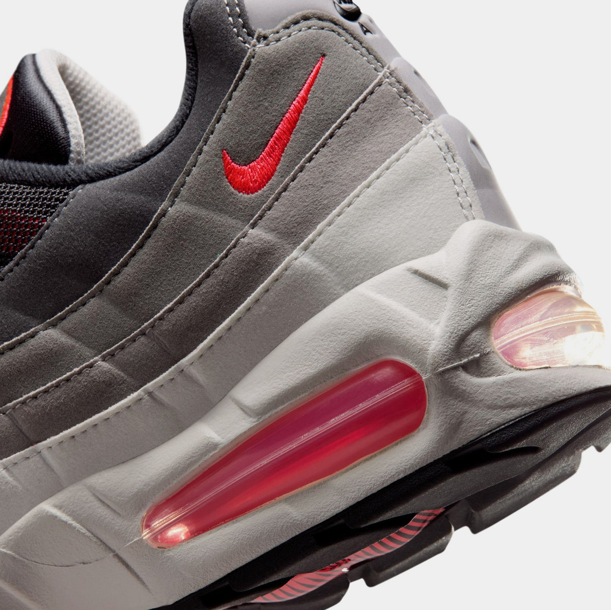 Air Max 95 Big Bubble Solar Red Mens Running Shoes (Anthracite/Solar Red/Light Graphite)