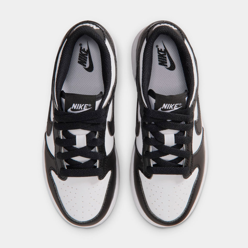 Dunk Low Preschool Lifestyle Shoes (White/Black/White)