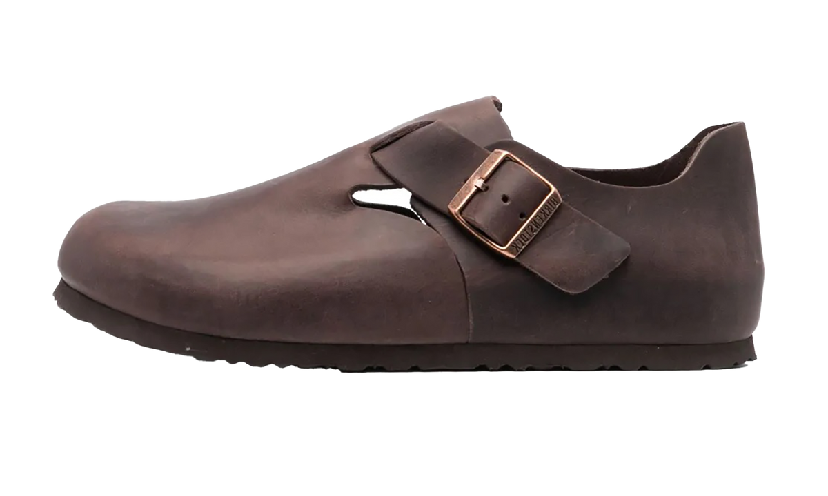 London Oiled Leather "Brown- Narrow Fit" 166533