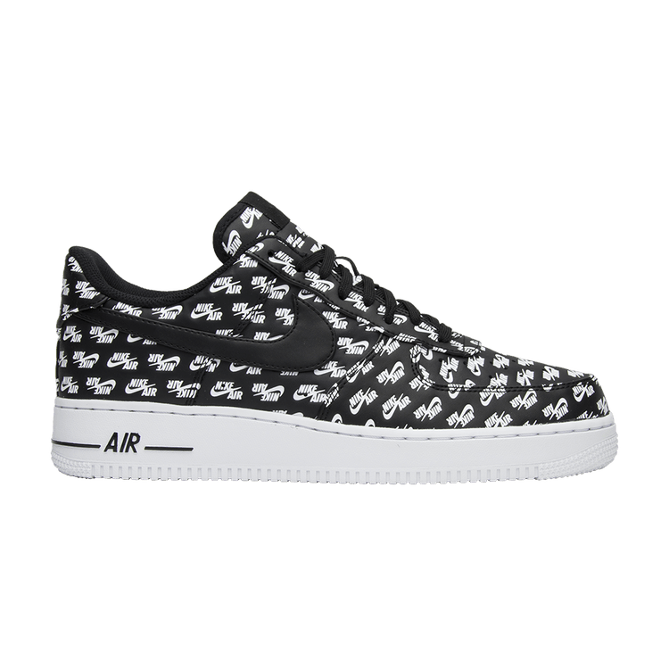 Nike Air Force 1 Low '07 QS 'All Over Logo Black'