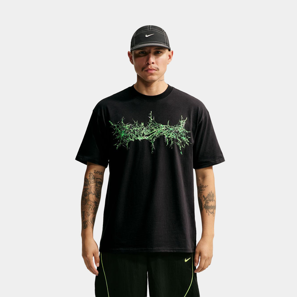 Sportswear Mens Short Sleeve Shirt (Black)