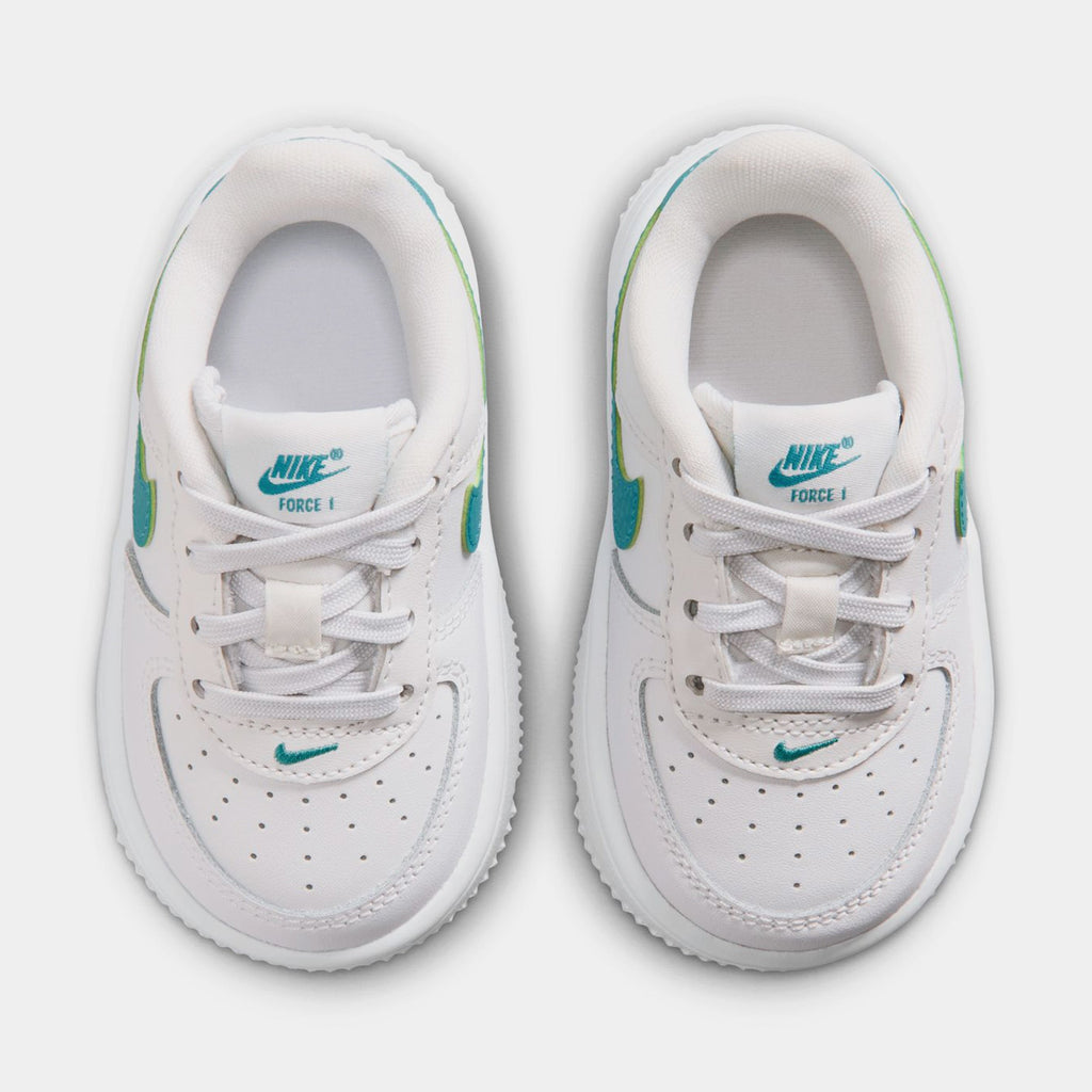 Air Force 1 Low Infant Toddler Lifestyle Shoes (Sail/Sesame/Bleached Turquoise/Multi-Color)