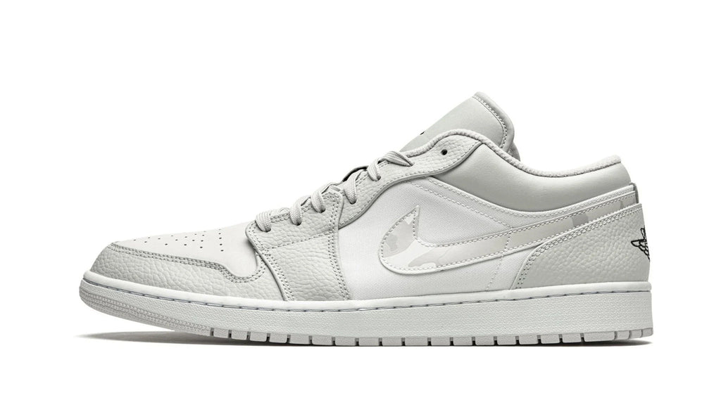 Air Jordan 1 Low White Camo - Iconic Low-Top Sneaker with Subtle Camouflage Design