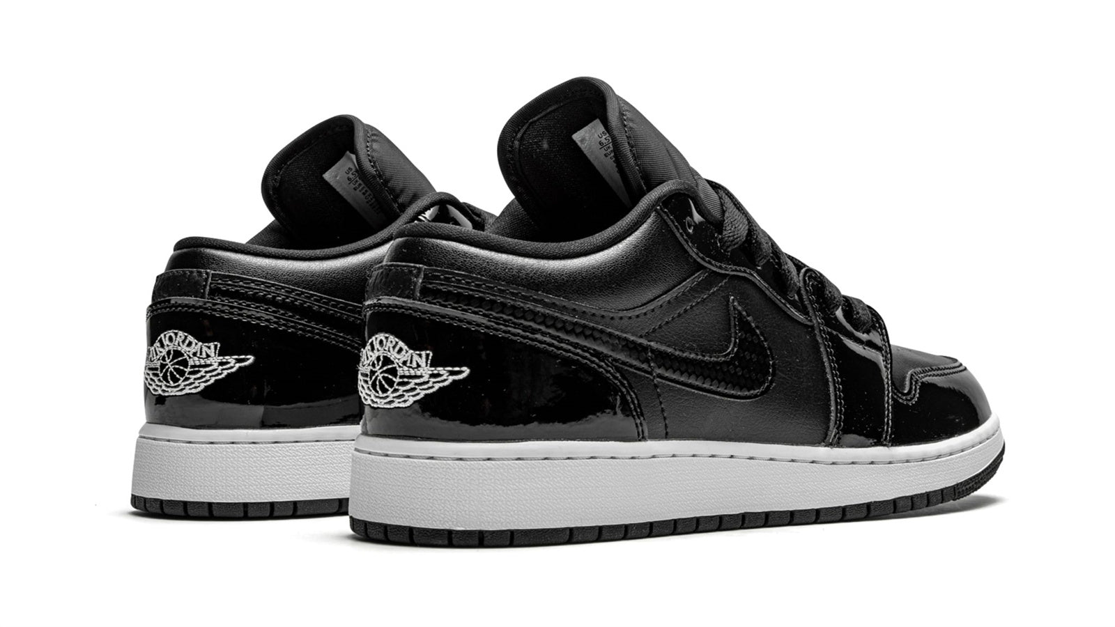 Air Jordan 1 Low SE GS "All-Star 2021" - Kids' Black & White Sneaker