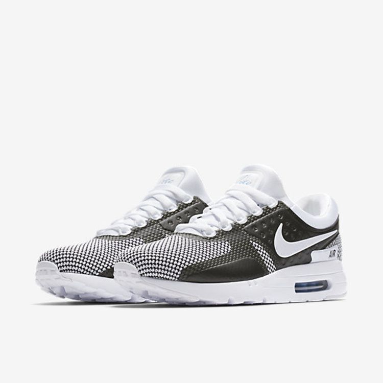 Nike Air Max Zero Essential 'Black White' — White/White-Obsidian-Soar