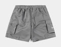 Voyage Solid Cargo 7" Volley Mens Shorts (Grey/White)