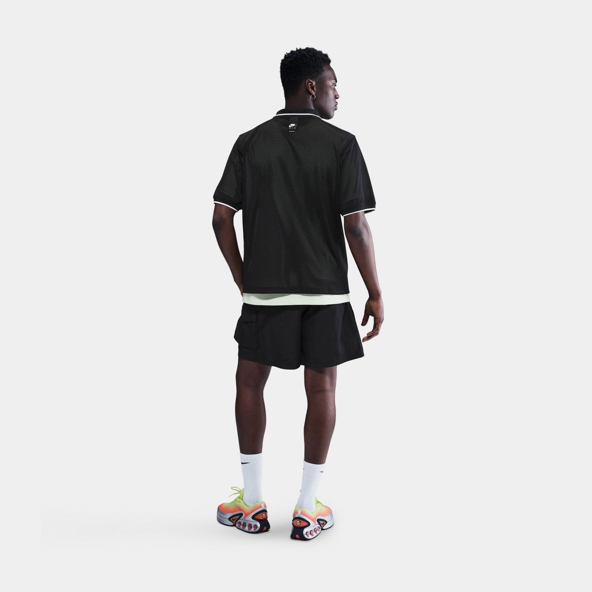 NSW Oversized Football Mens Jersey (Black/White)