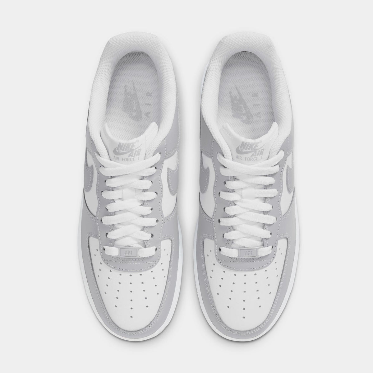 Air Force 1 '07 Mens Lifestyle Shoes (White/Light Smoke Grey/White/Light Smoke Grey)