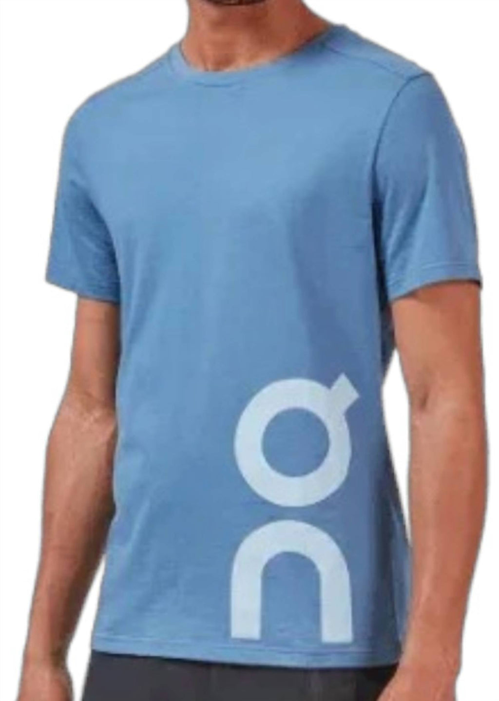 Crewneck Graphic Tee In Cerulean