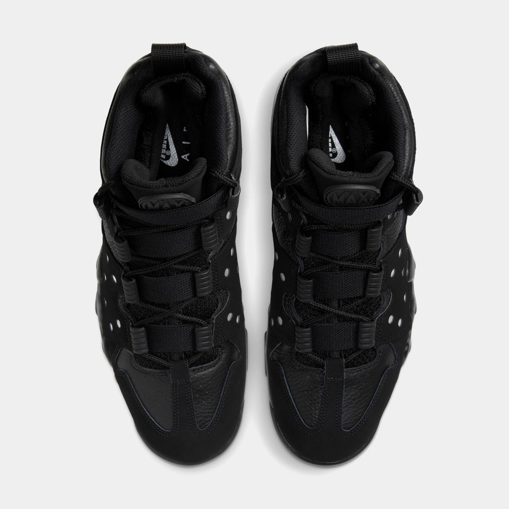 Air Max 2 CB 94 Triple Black Mens Basketball Shoes (Black/Dark Charcoal/Metallic Silver)