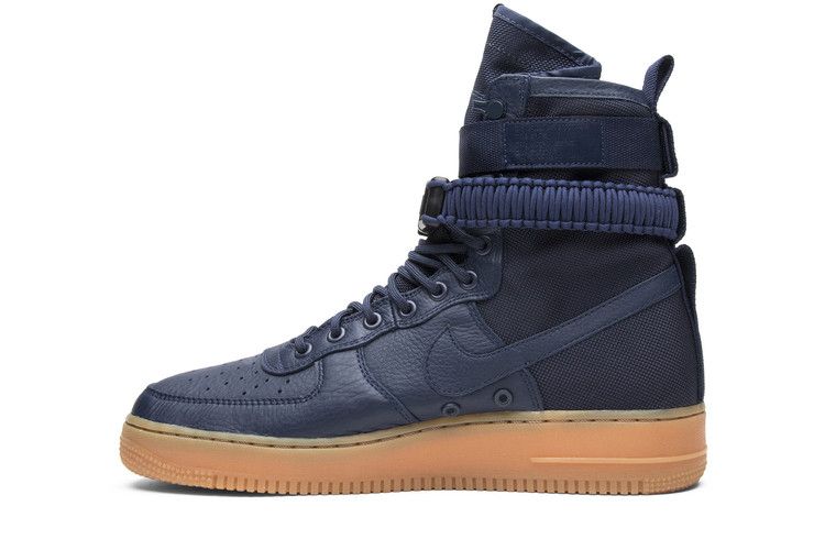 Nike Air Force 1 'Midnight Navy' — Midnight Navy/Midnight Navy