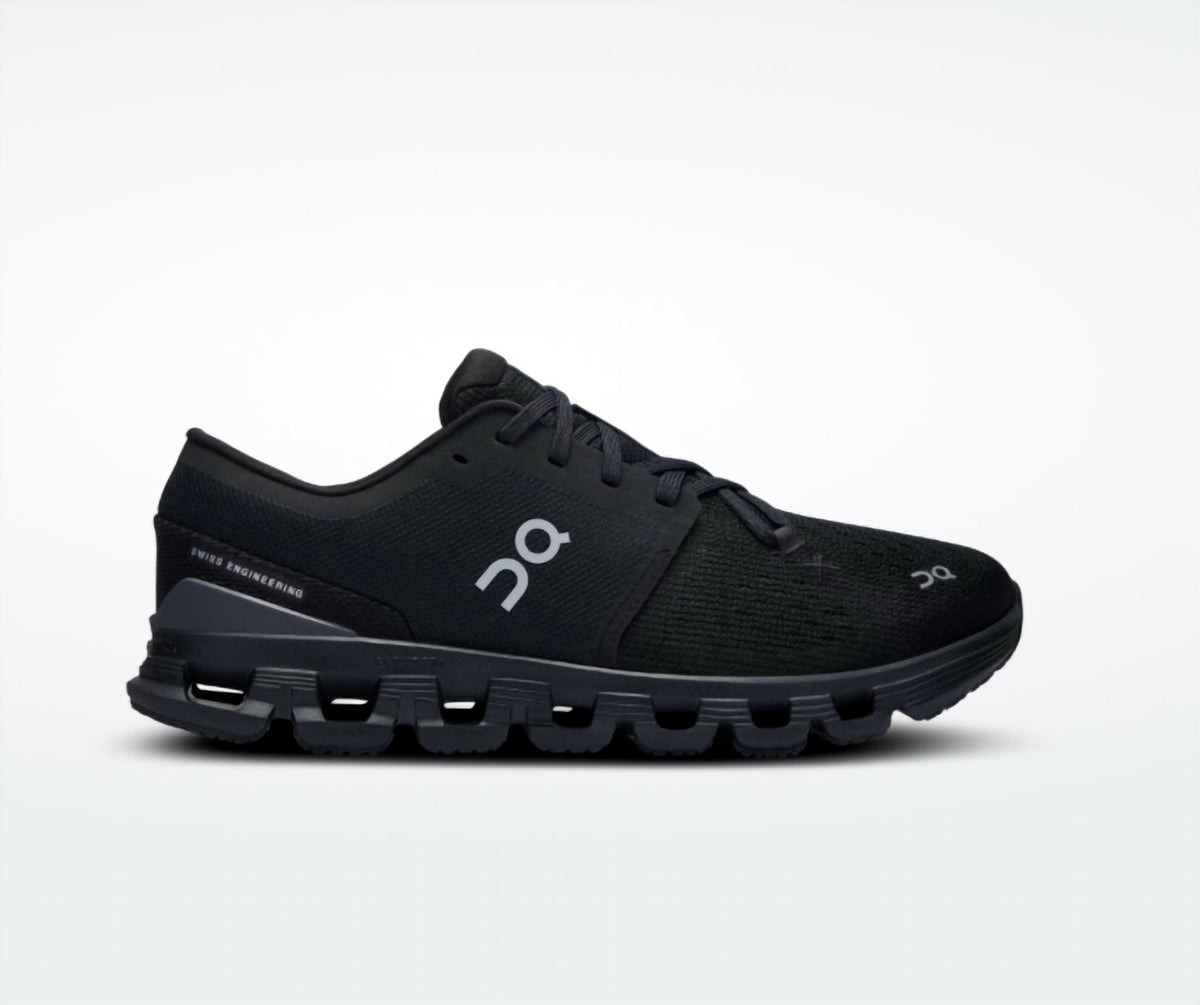 Women's Cloud X 4 Running Shoes In Black Eclipse