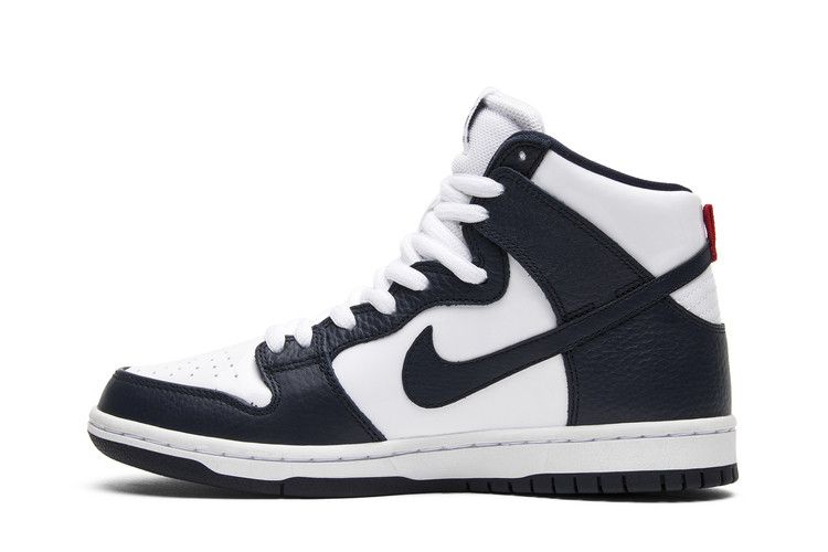 Nike SB Dunk High Pro 'Dream Team' — Obsidian/Obsidian-White-University Red