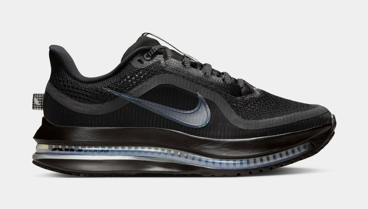 Pegasus Premium Womens Running Shoes (Black/Black/Metallic Silver)