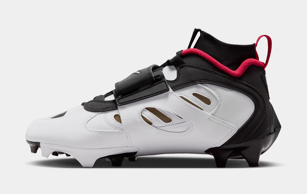 Diamond Turf 2 Mens Training Cleats (Black/White/Prime Red/Metallic Gold) Limit One Per Customer