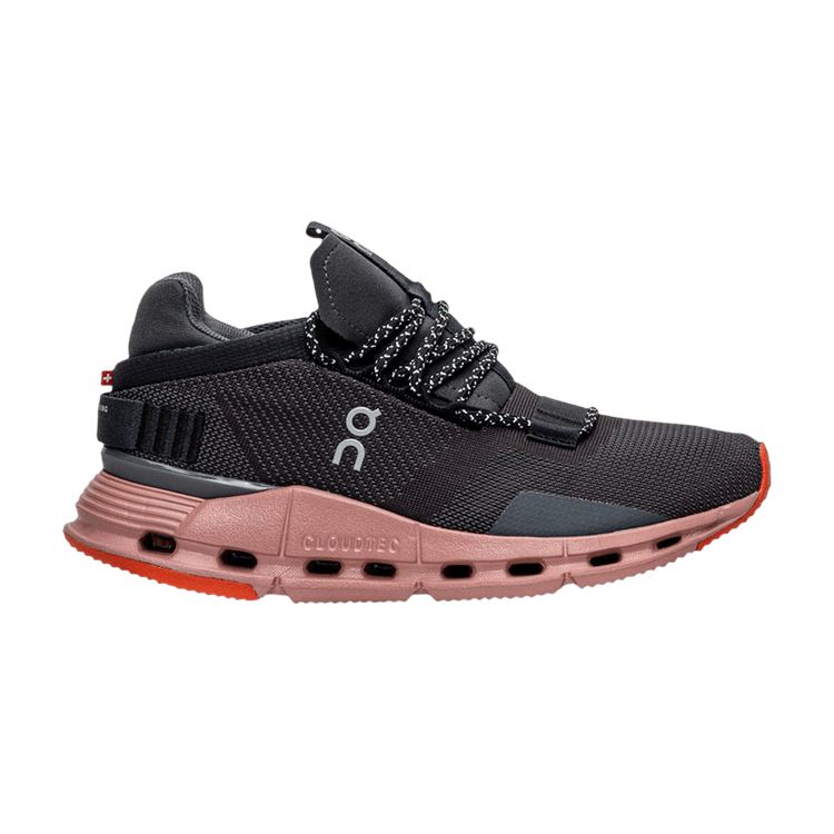 ON Wmns Cloudnova 'Black Eclipse Rose'