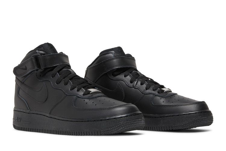 Nike Air Force 1 Mid GS 'Black'