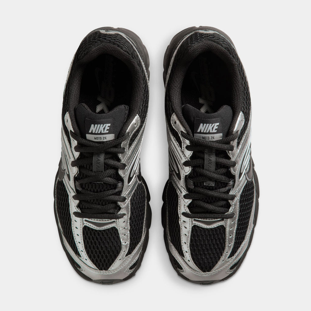 Air Max Moto Womens Running Shoes (Black/Silver)