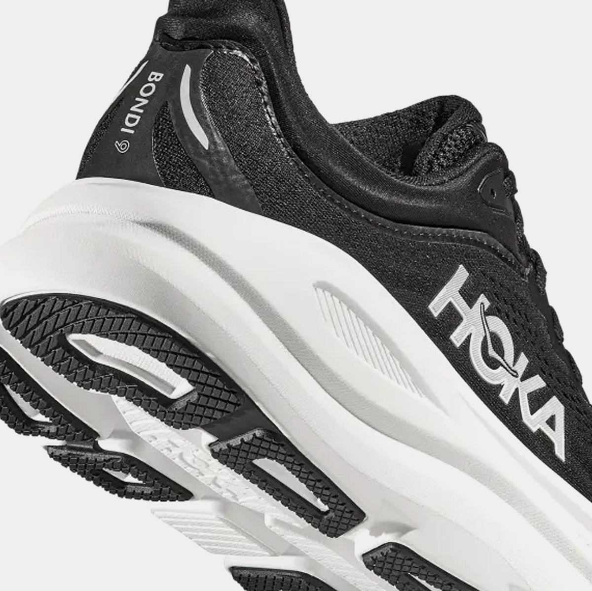 Bondi 9 Womens Running Shoes (Black/White/Black) Free Shipping