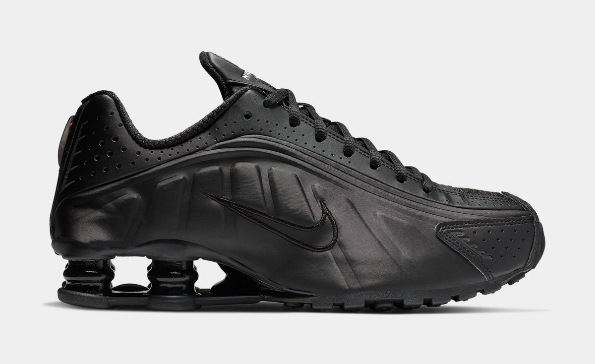Shox R4 Womens Running Shoes (Black/Black)