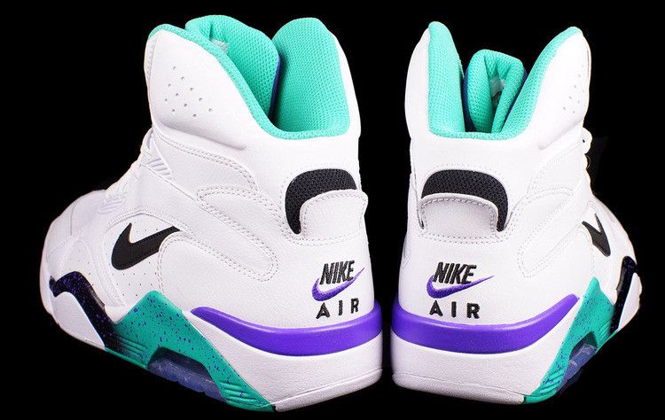 Nike Air Force 180 — White/Atomic Teal/Hyper Grape/Black