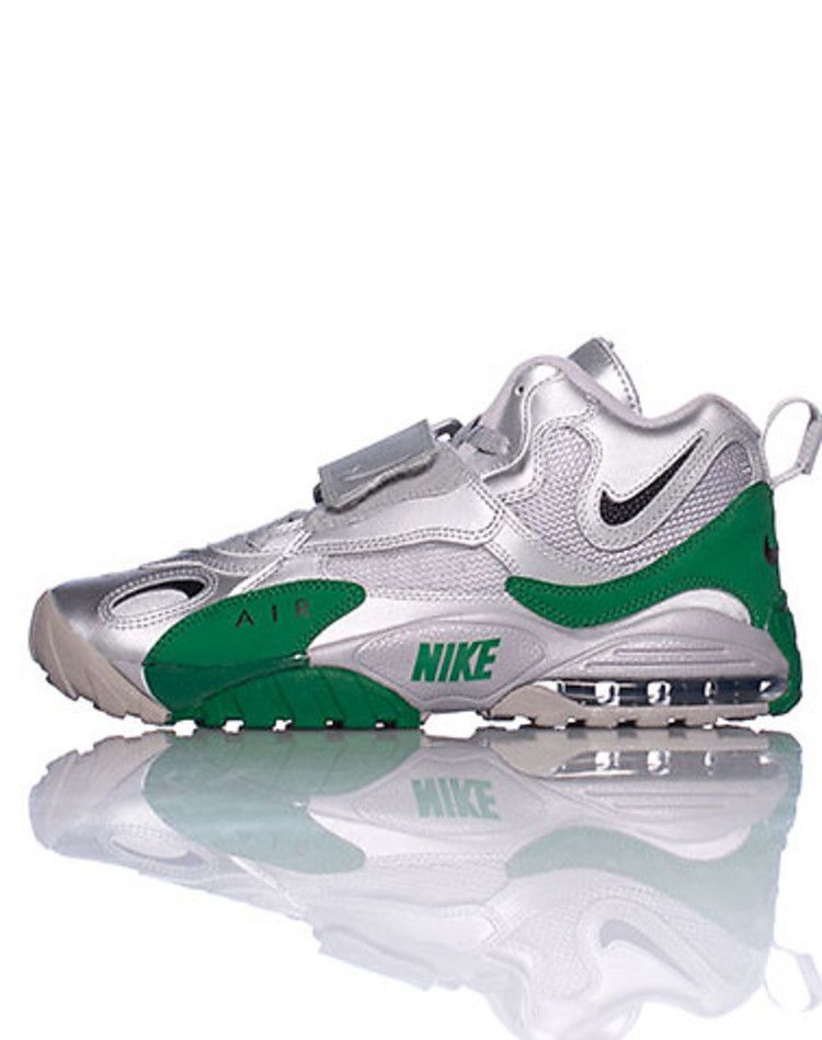 Nike Air Max Speed Turf — Metallic Silver/Black-Pine Green-Metallic Silver