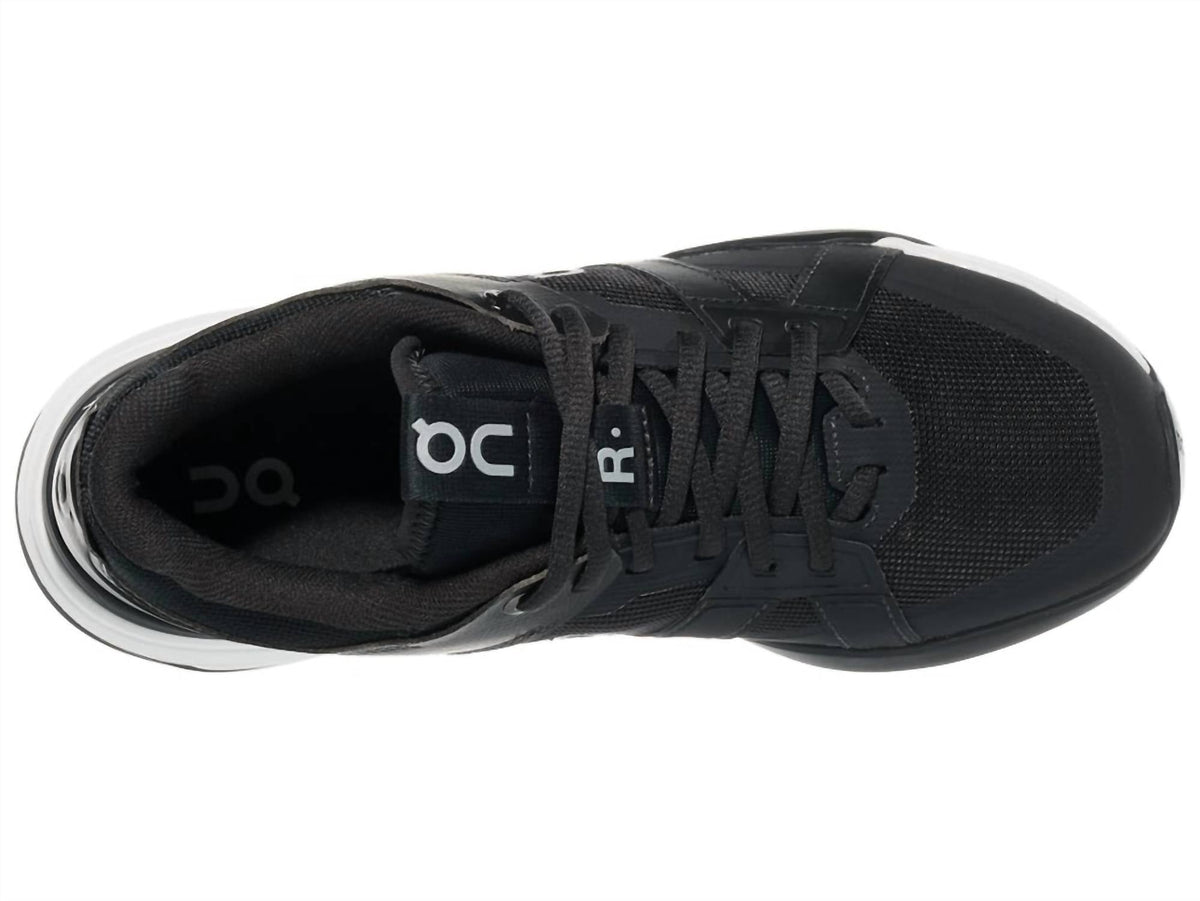 Women's On The Roger Clubhlouse Pro Shoes In Black/ White