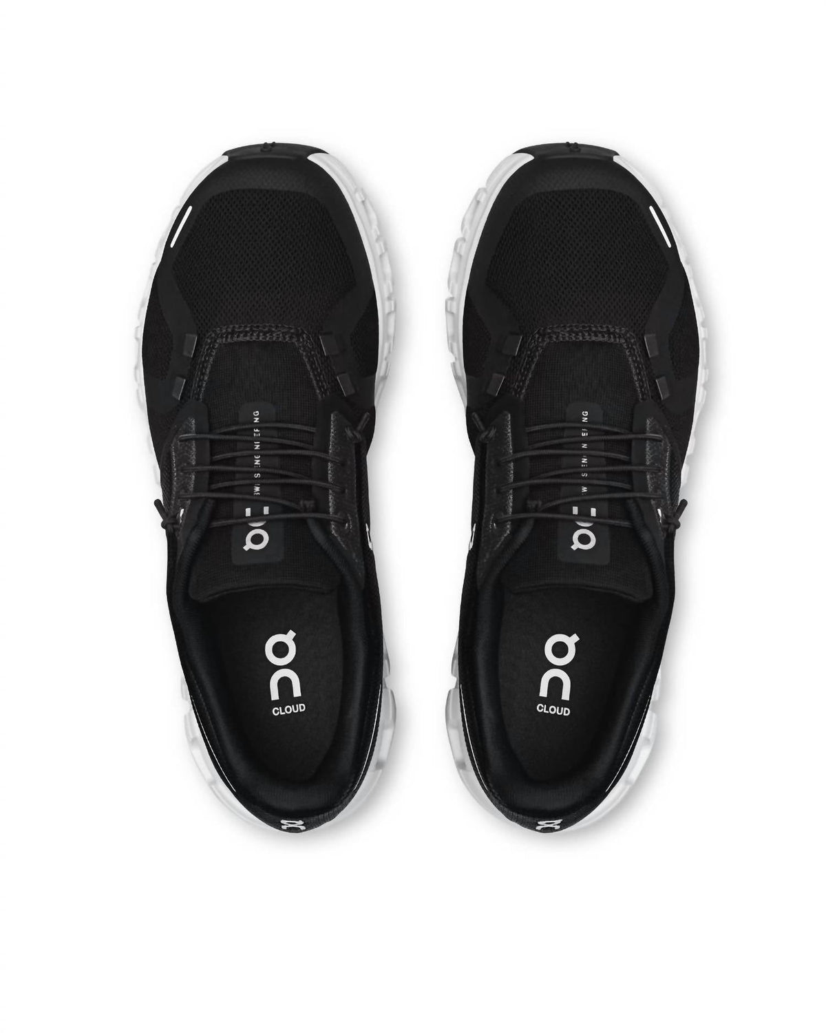 Women's Cloud 6 Running Shoe In Black/ White