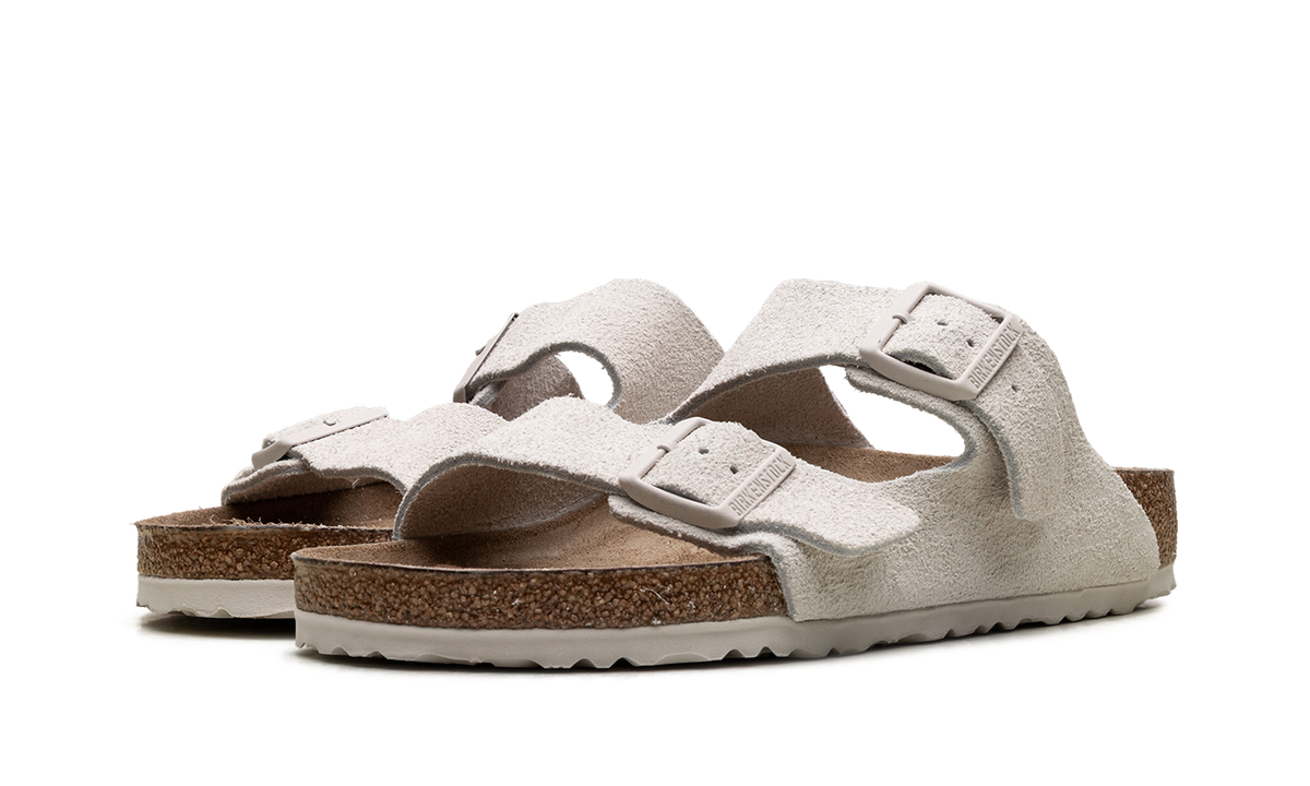 ARIZONA SOFT FOOTBED "Suede Leather - Antique White" 1024554