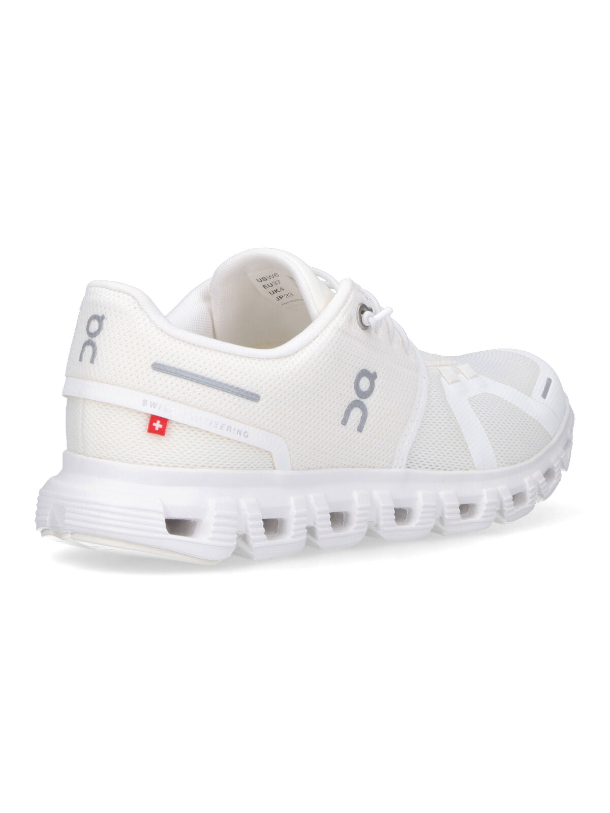 Cloud 6 Sneakers With Rounded Toe And Textured Sole