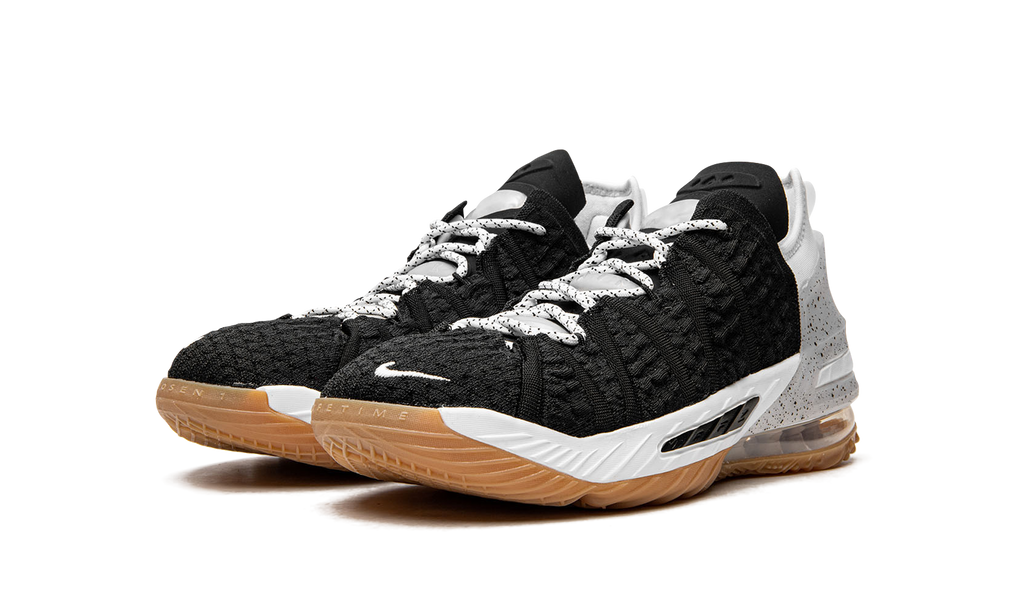 LeBron 18 GS "Black White Gum" CW2760 007