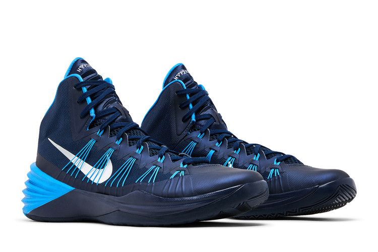 Nike Hyperdunk 2013 TB — Mid Navy/Photo Blue/Metallic Silver