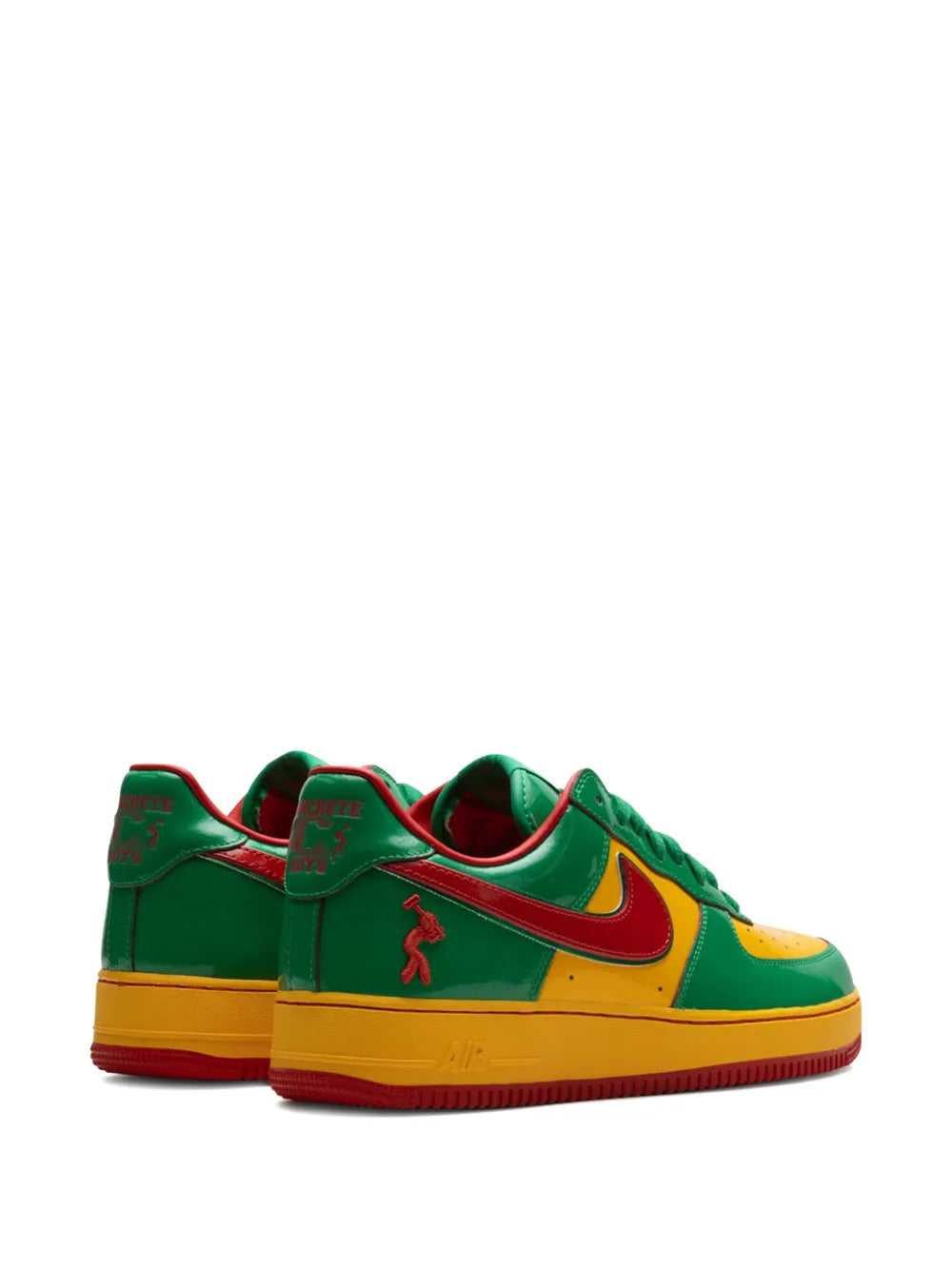 Nike X Lil Yachty Concrete Boys Air Force 1 Low Lucky Green/Mystic Red Sneakers