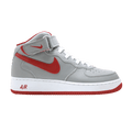 Nike Air Force 1 Mid — Medium Grey/Varsity Red-White