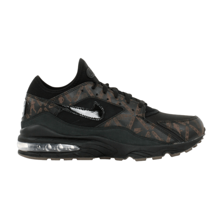 Nike Air Max 93 — Black/Black-Olive Grey