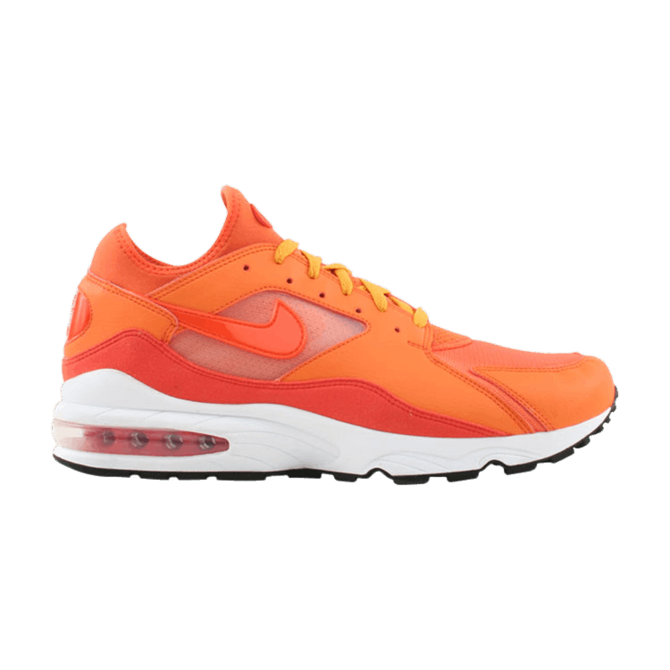 Nike Air Max 93 — Orange Blaze/Orange Blaze-White