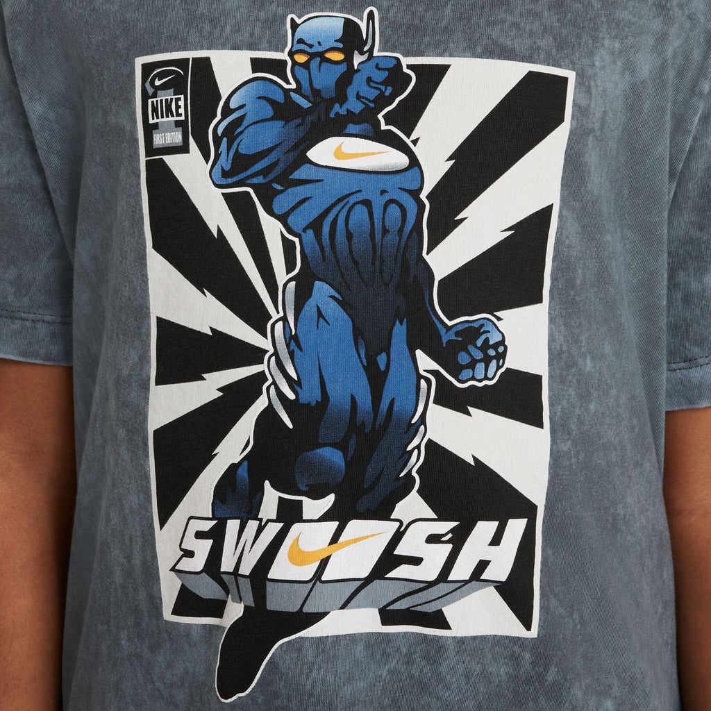 NSW If You Know You Know Hero Grade School Short Sleeve Shirt (Anthracite)