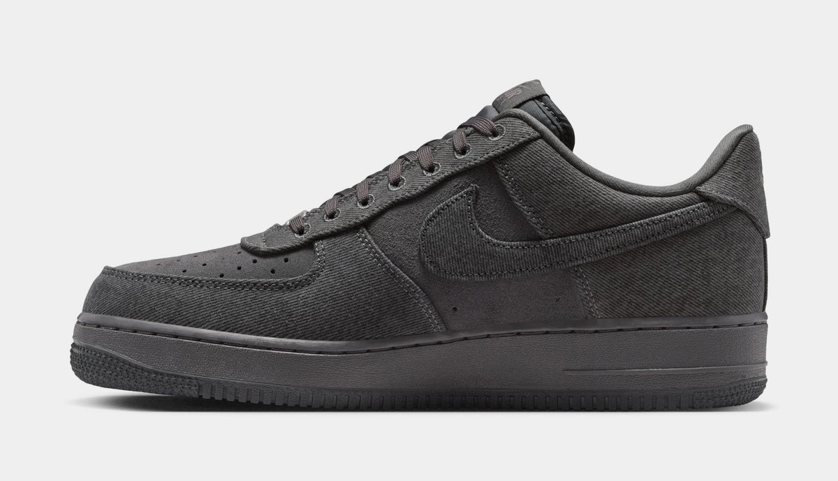 Air Force 1 Denim Mens Lifestyle Shoes (Anthracite/Anthracite/Medium Ash)