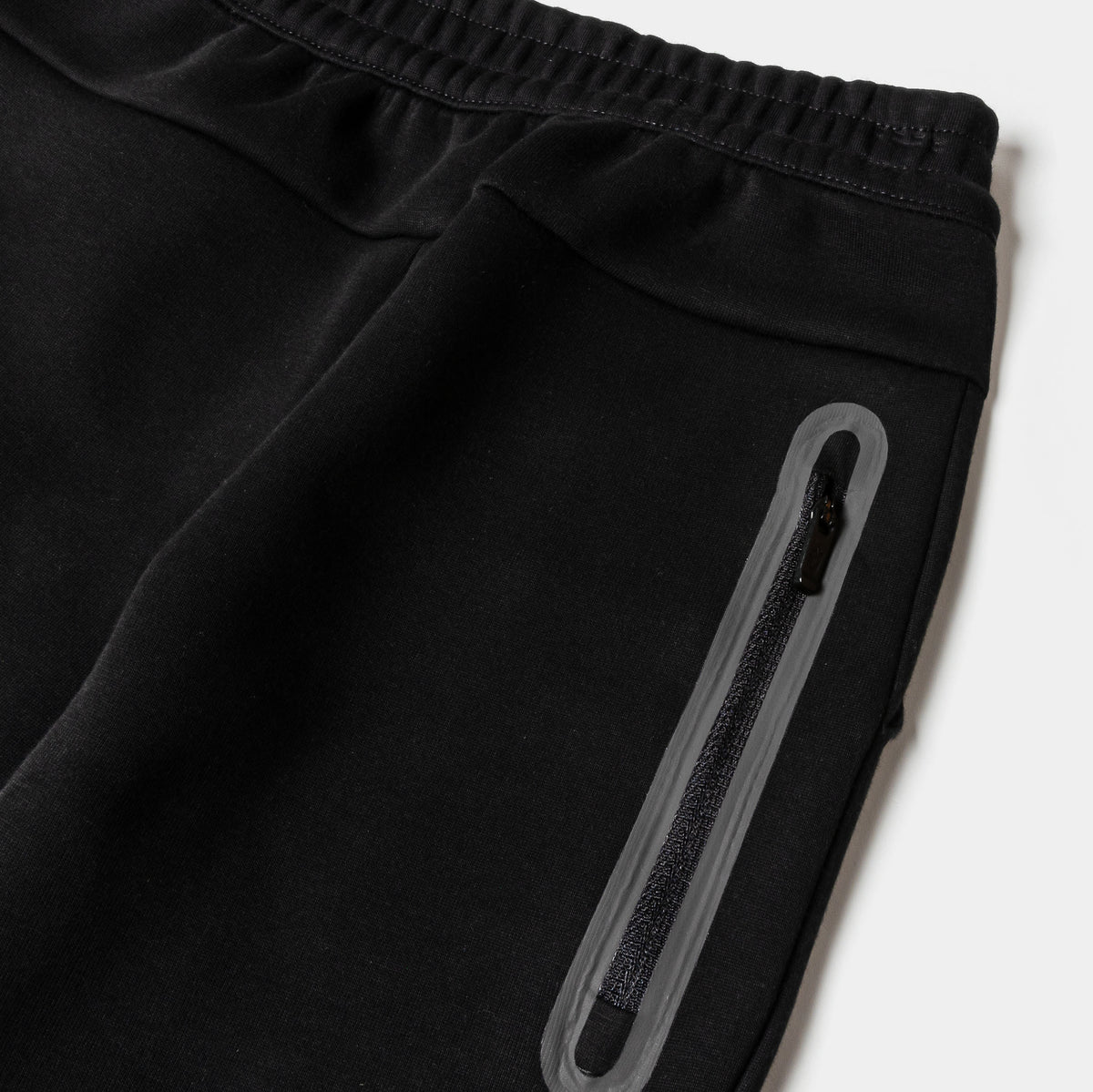 NSW Tech Fleece 2 Piece Full Zip Preschool Set (Black)