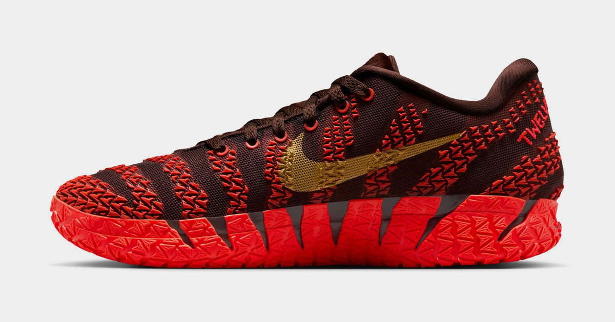 Ja 3 Lunar New Year Mens Basketball Shoes (Light Chocolate/Metallic Gold/Silt Red)