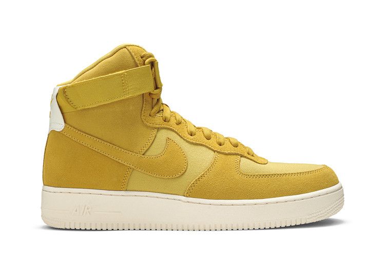 Nike Air Force 1 High Suede 'Yellow Ochre'