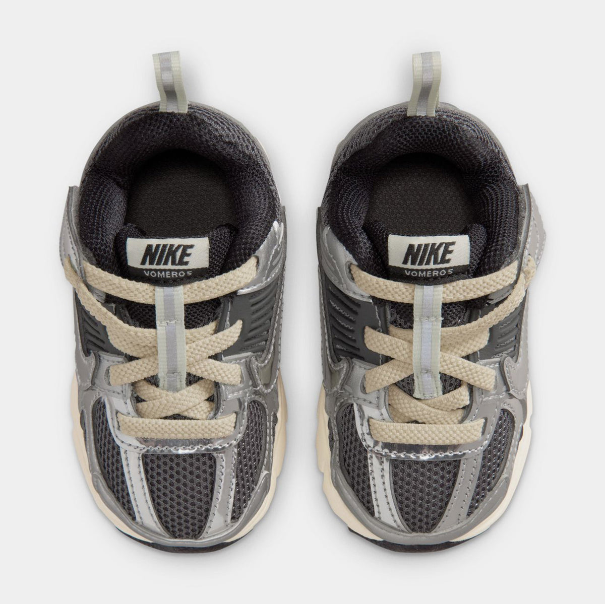 Vomero 5 Infant Toddler Running Shoes (Iron Grey/Chrome/Metallic Silver)