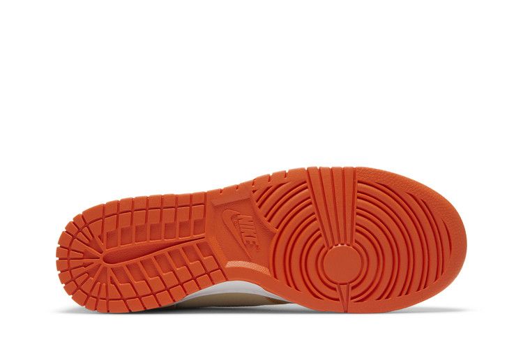 Nike Dunk High Wheat Gold Safety Orange