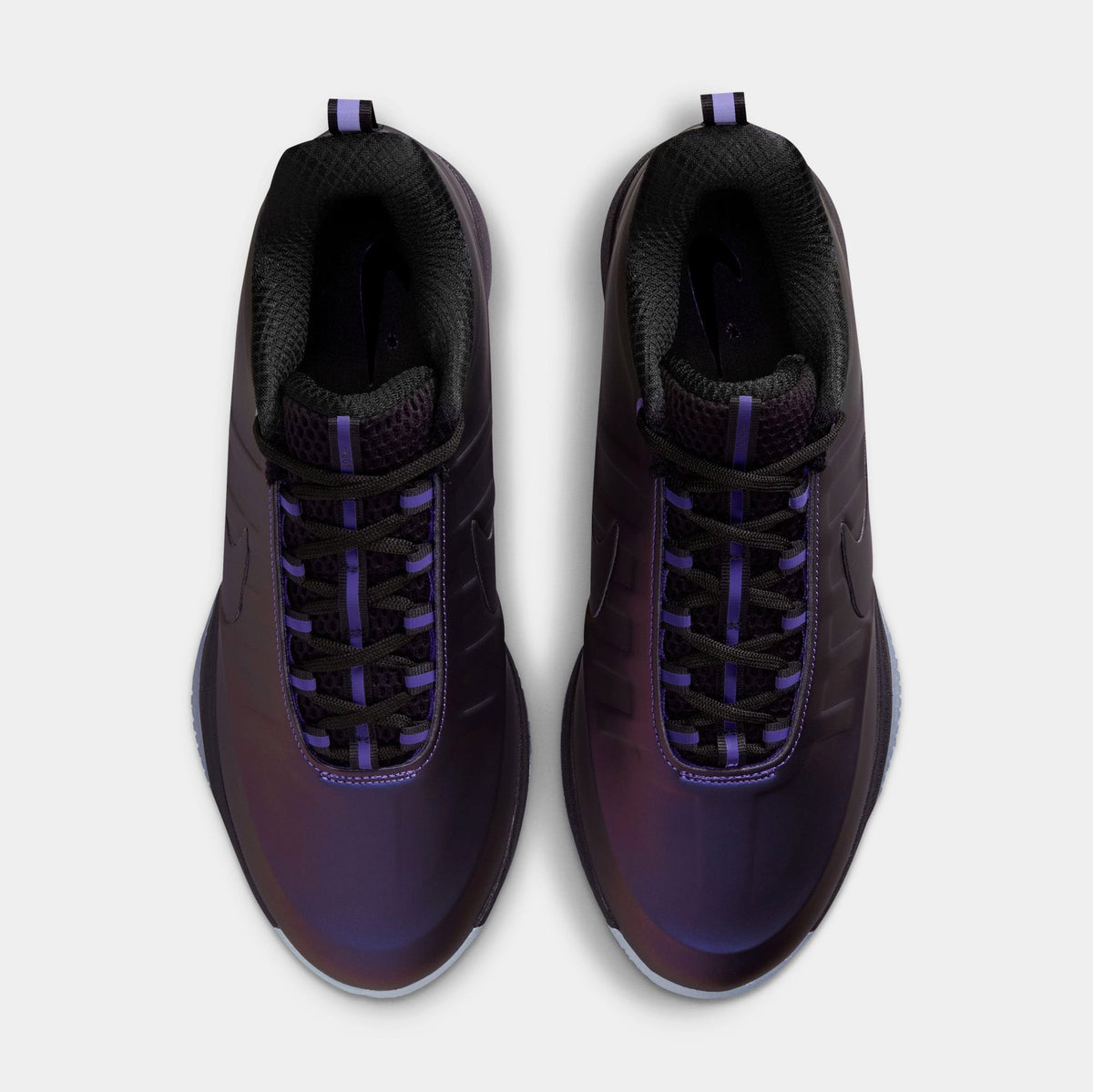 Book 2 Eggplant Foamposite Mens Basketball Shoes (Varsity Purple/Black)