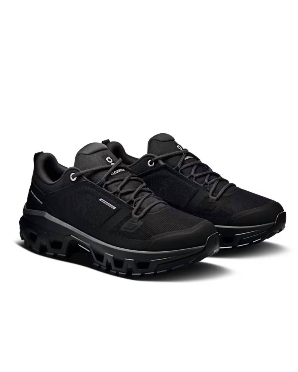 Women's Cloudrock Low Waterproof Sneakers In Black