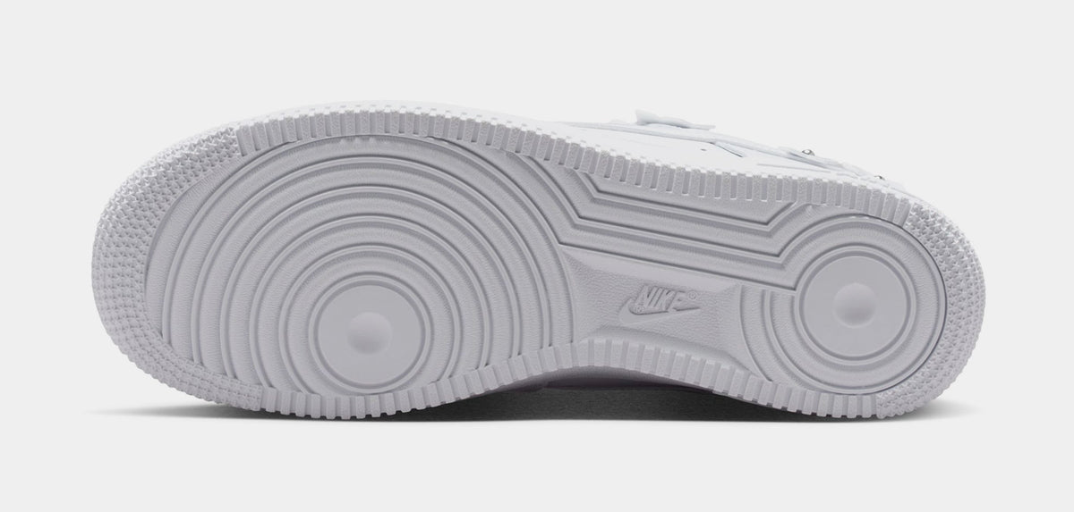 Air Force 1 '07 Florette Womens Lifestyle Shoes (White/Wolf Grey/Metallic Silver)